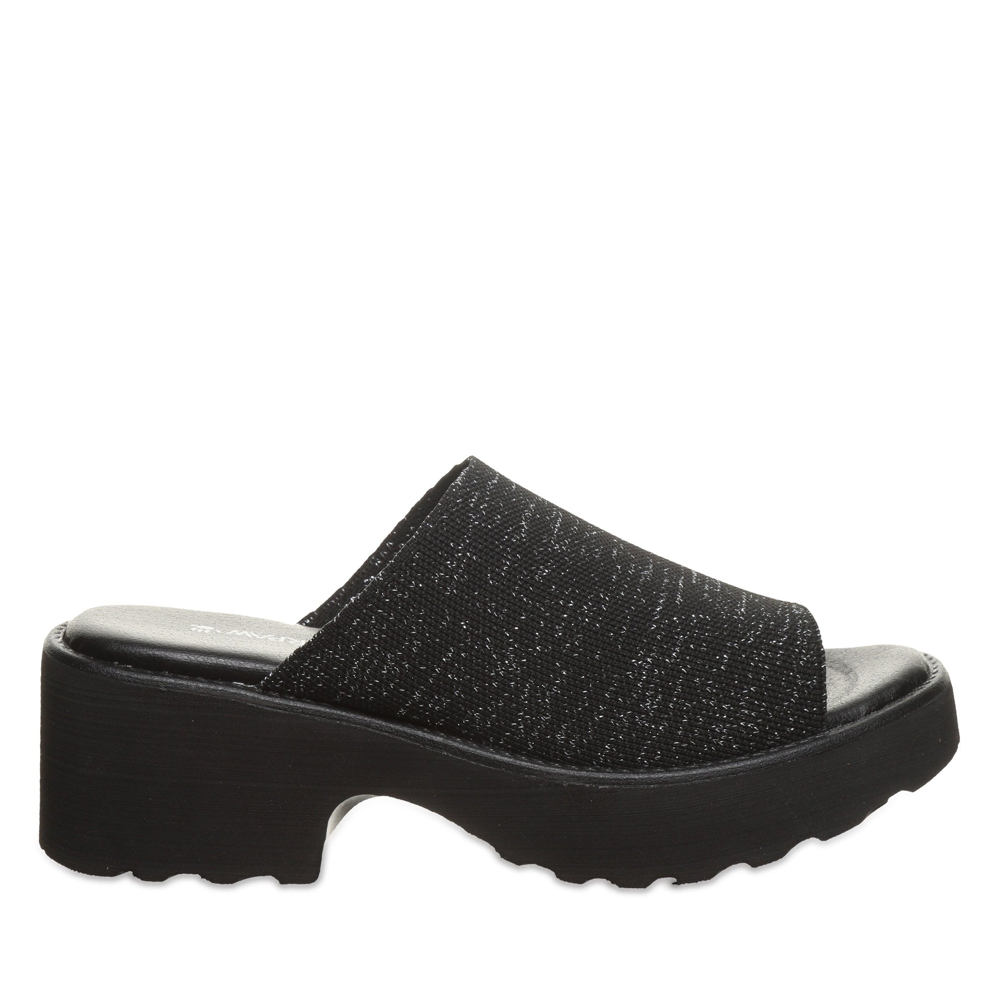 Bearpaw Blanche Women's Shoes - 3425W - Black Metallic - side view 2