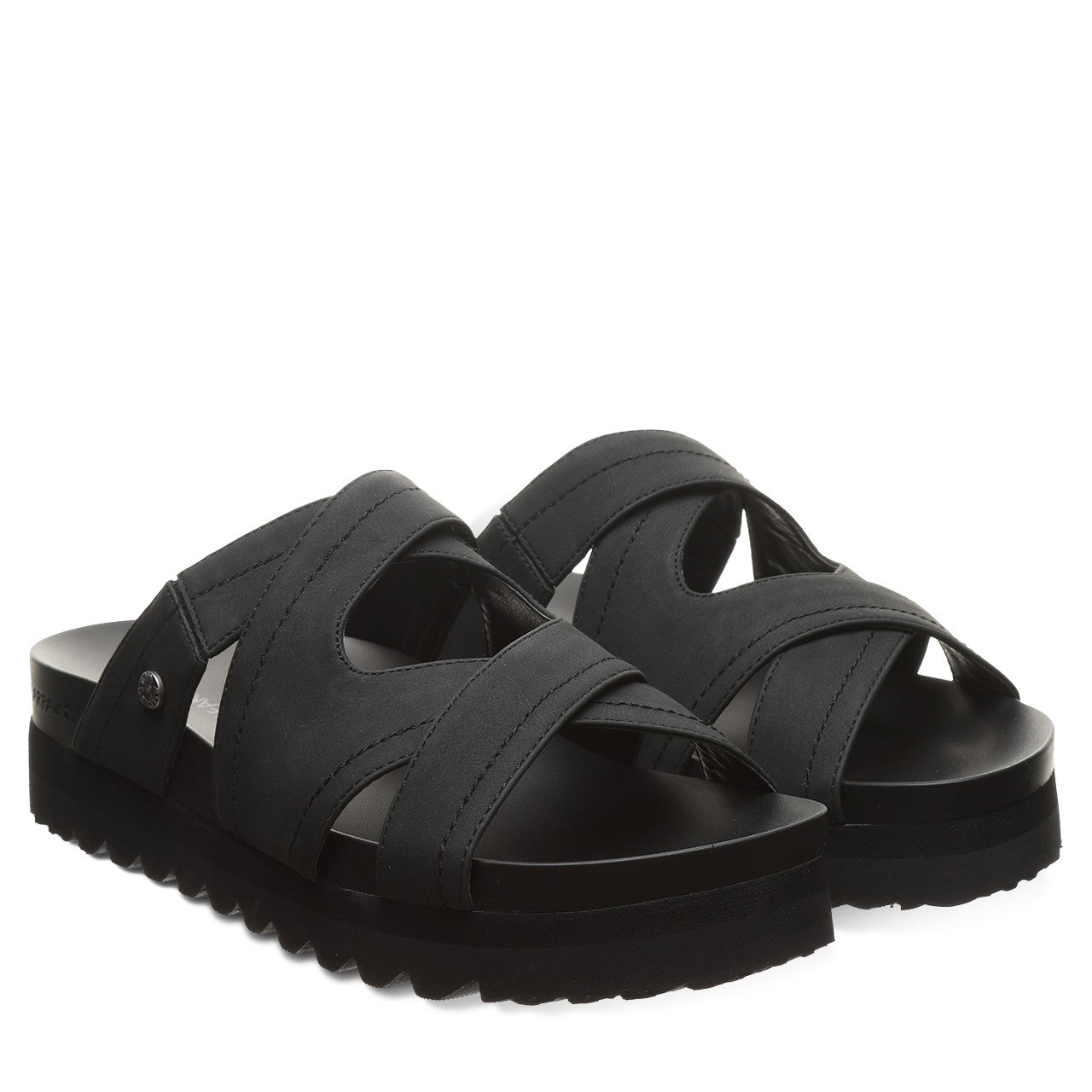 Bearpaw CRUX Women's Sandals - 3258W - Black - pair view