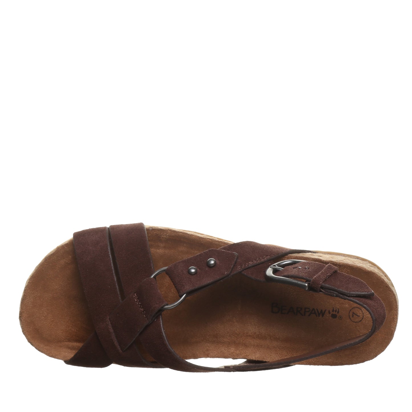 Bearpaw Cady Women's Sandals - 3431W - Chickory - top view