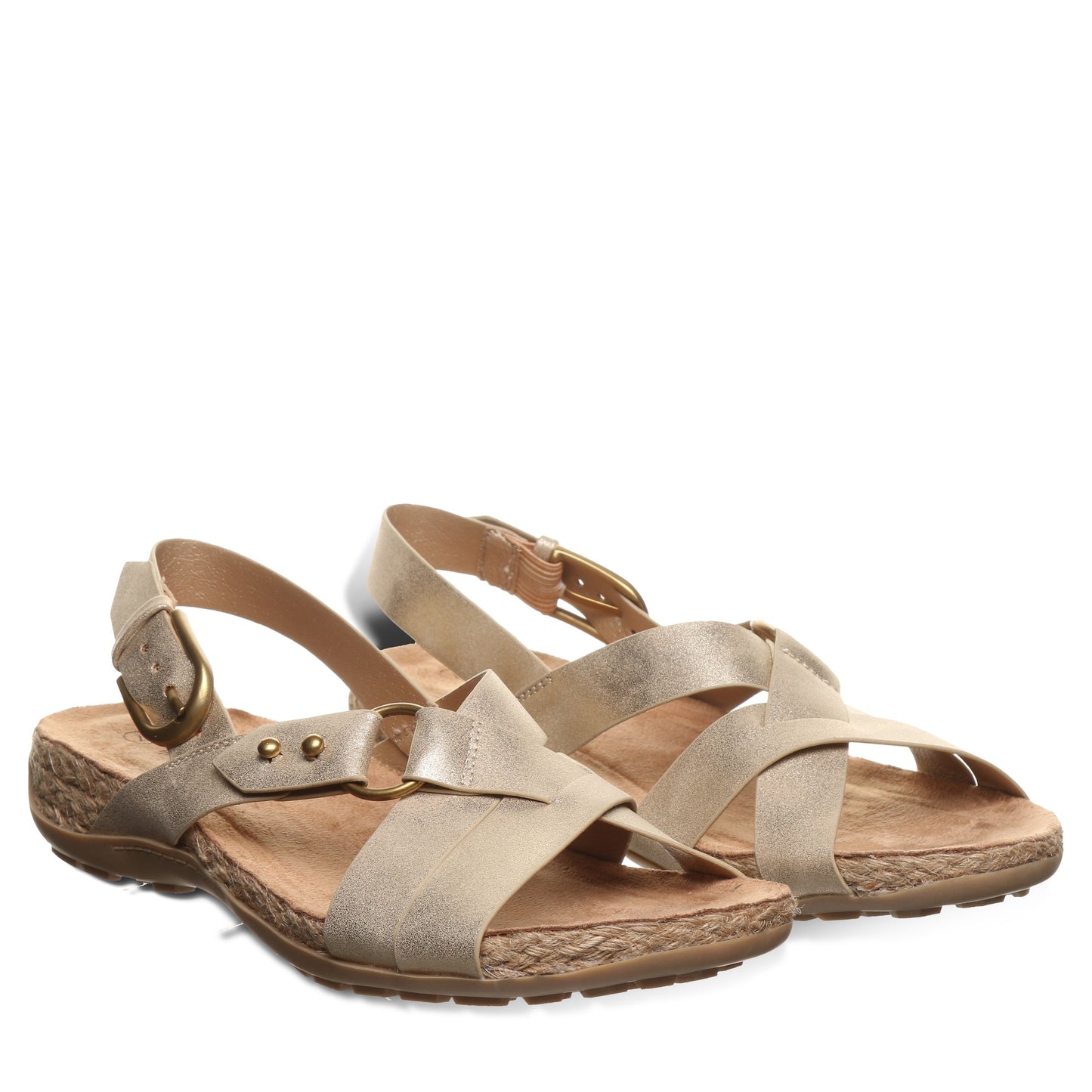 Bearpaw Cady Women's Sandals - 3431W - Gold - pair view