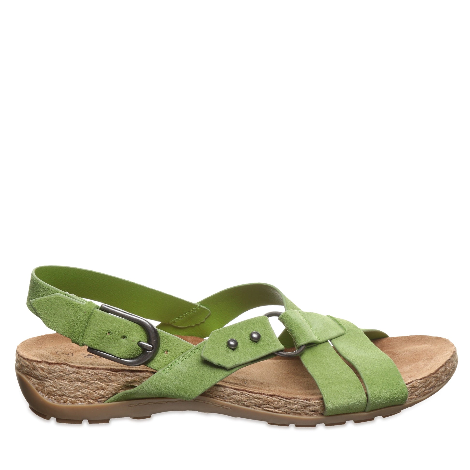 Bearpaw Cady Women's Sandals - 3431W - Kiwi - side view 2