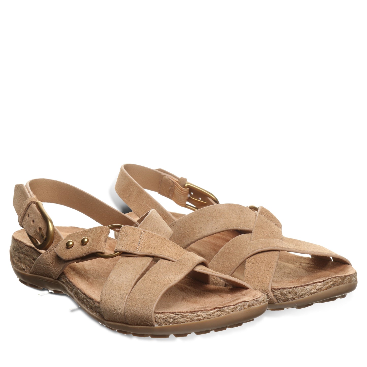 Bearpaw Cady Women's Sandals - 3431W - Toffee - pair view