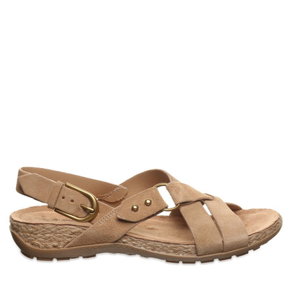 Bearpaw Cady Women's Sandals - 3431W - Toffee - side view 2