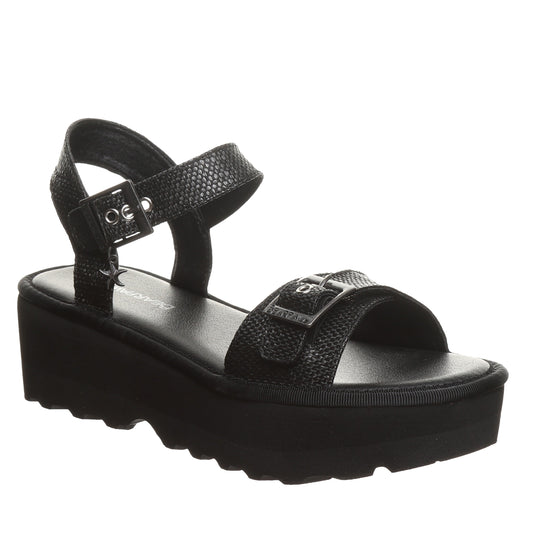 Bearpaw Cassidy Women's Sandals - 3426W - Black - angle main