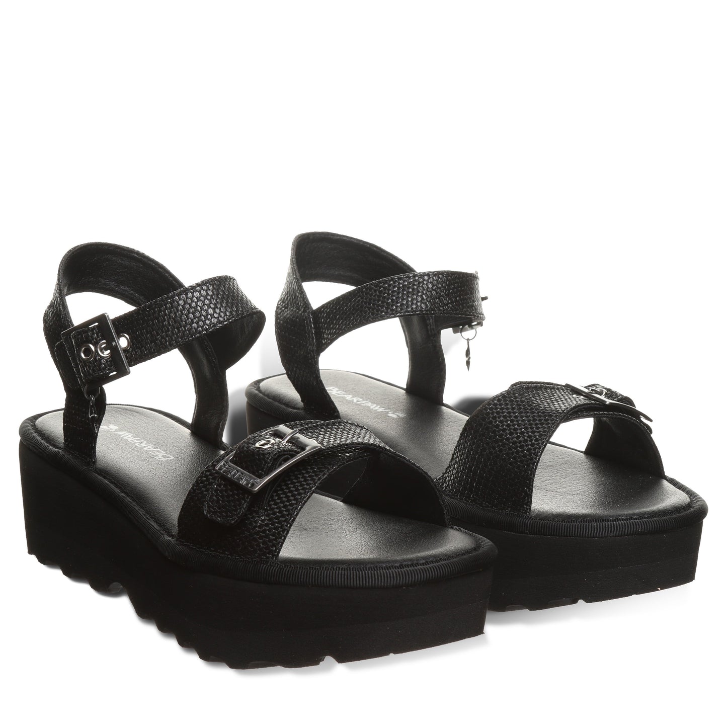 Bearpaw Cassidy Women's Sandals - 3426W - Black - pair view