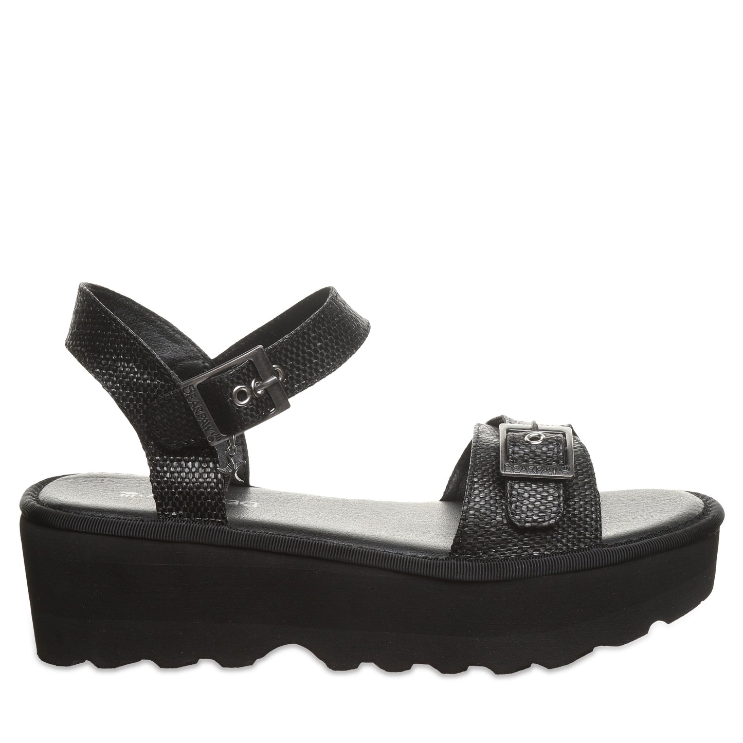 Bearpaw Cassidy Women's Sandals - 3426W - Black - side view 2