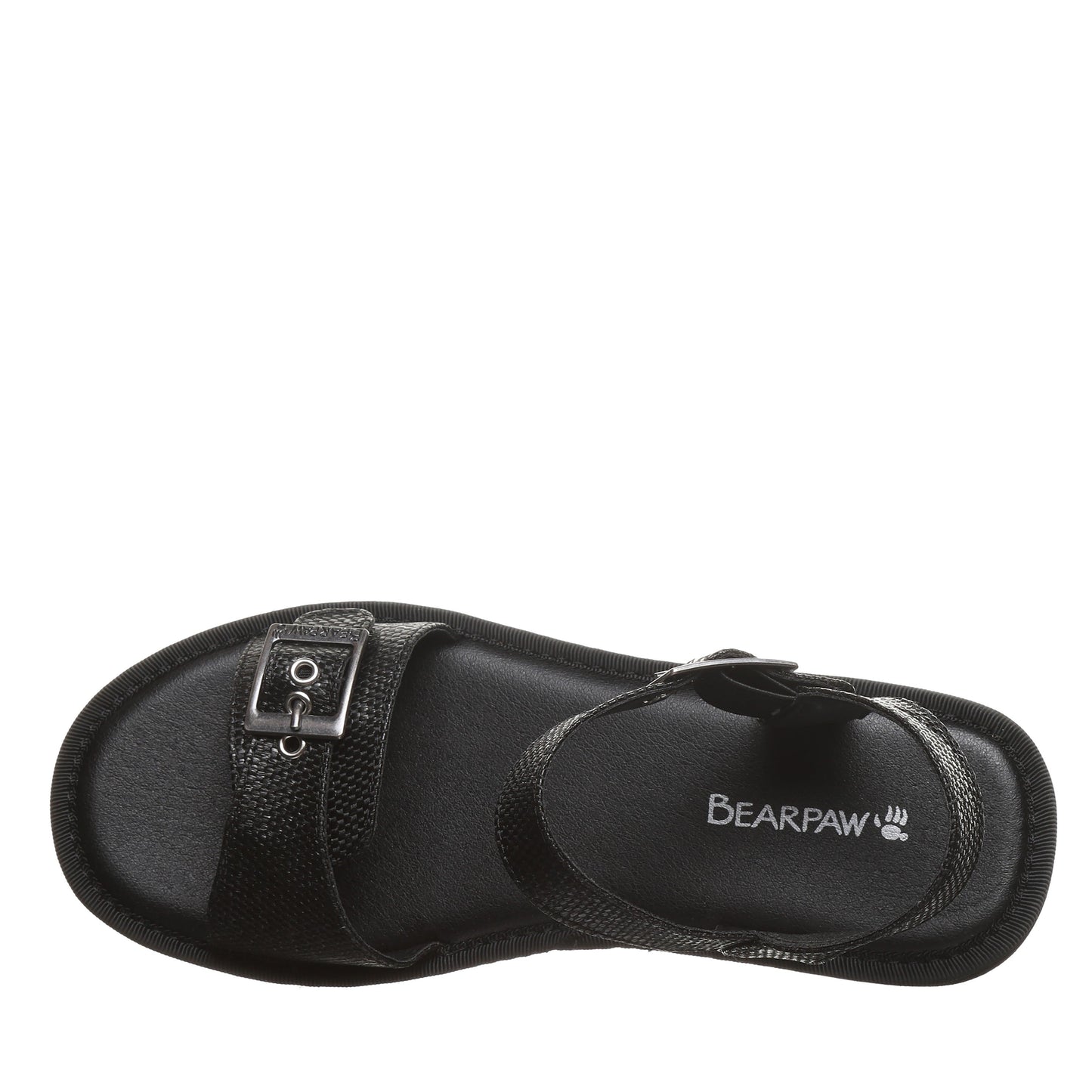 Bearpaw Cassidy Women's Sandals - 3426W - Black - top view