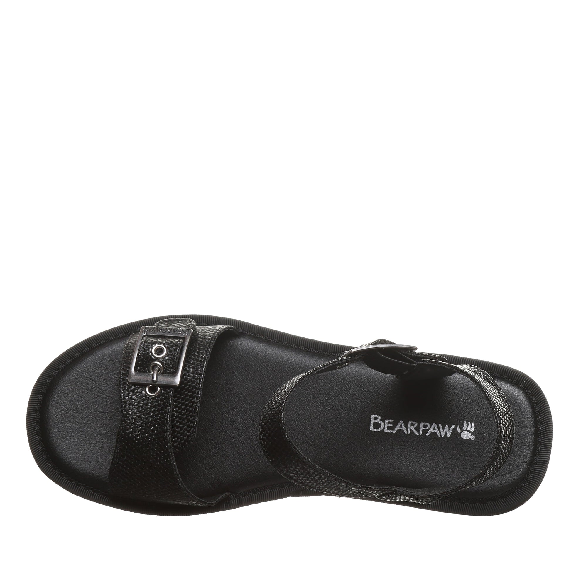Bearpaw Cassidy Women's Sandals - 3426W - Black - top view