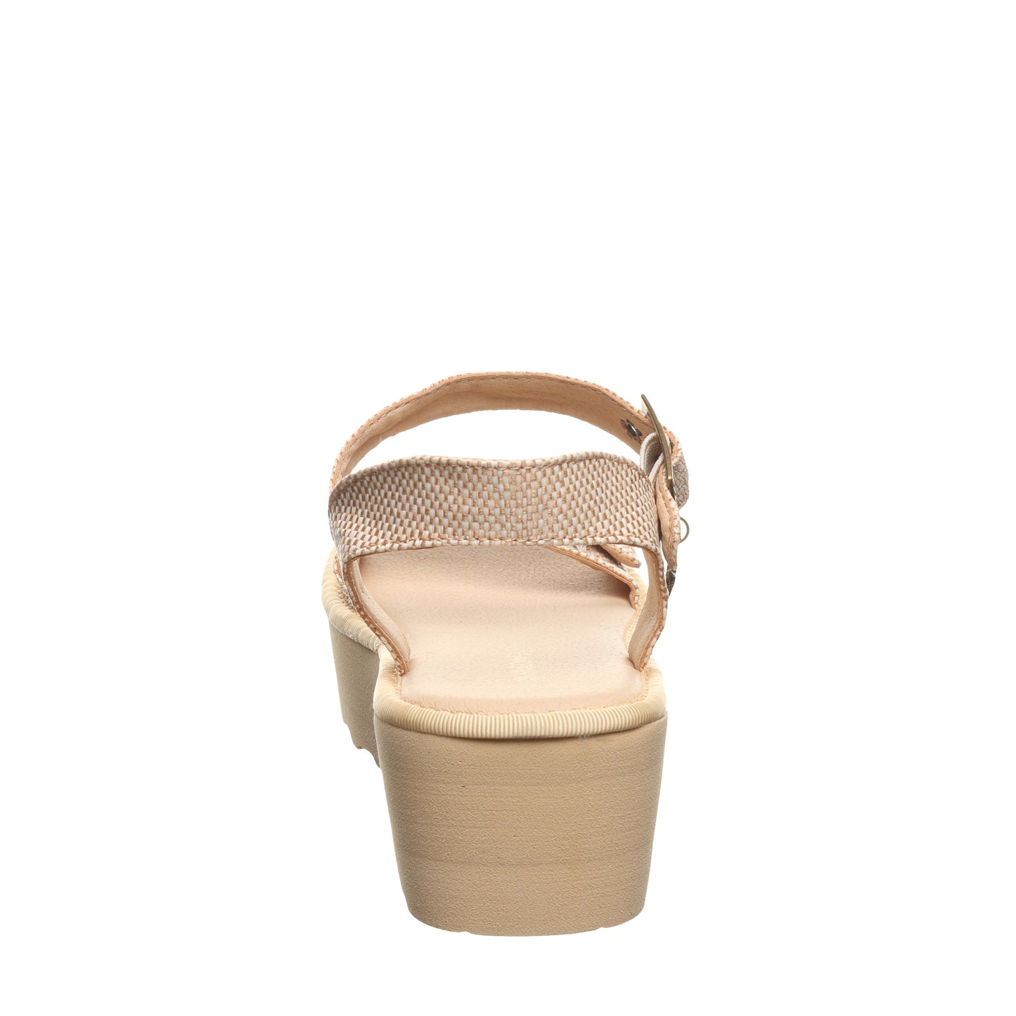 Bearpaw Cassidy Women's Sandals - 3426W - Natural - back view