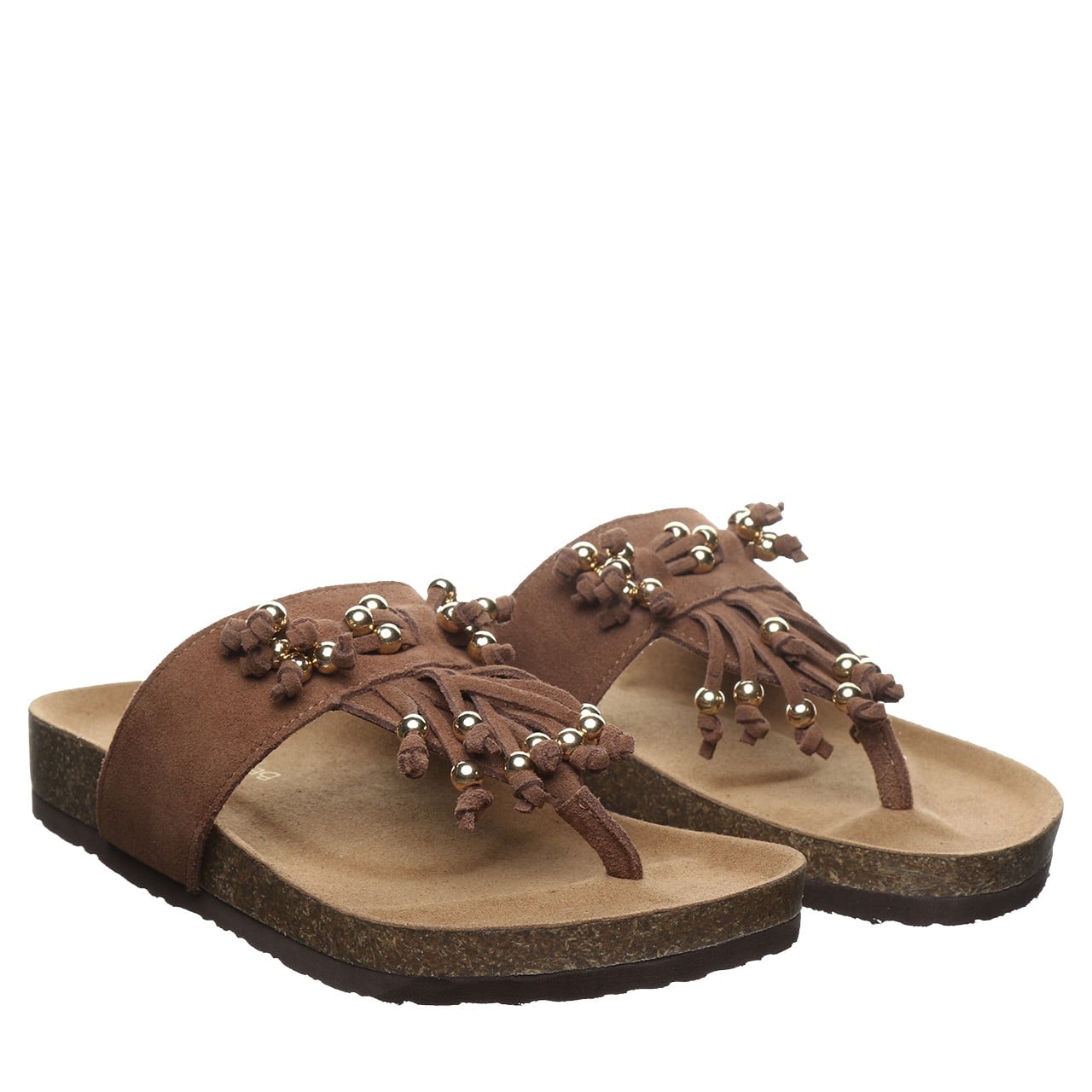 Bearpaw Cosima Women's Sandals - 3544W - Cocoa - pair view