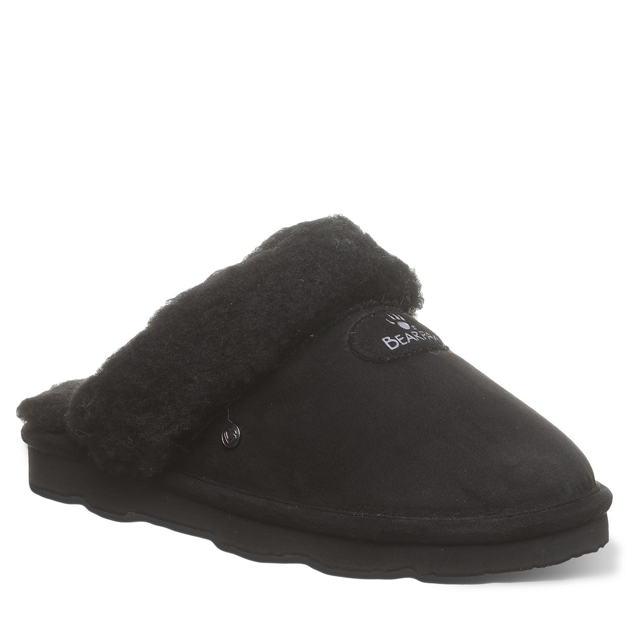 Bearpaw EFFIE VEGAN Women's Slippers - 3127W - Black - angle main