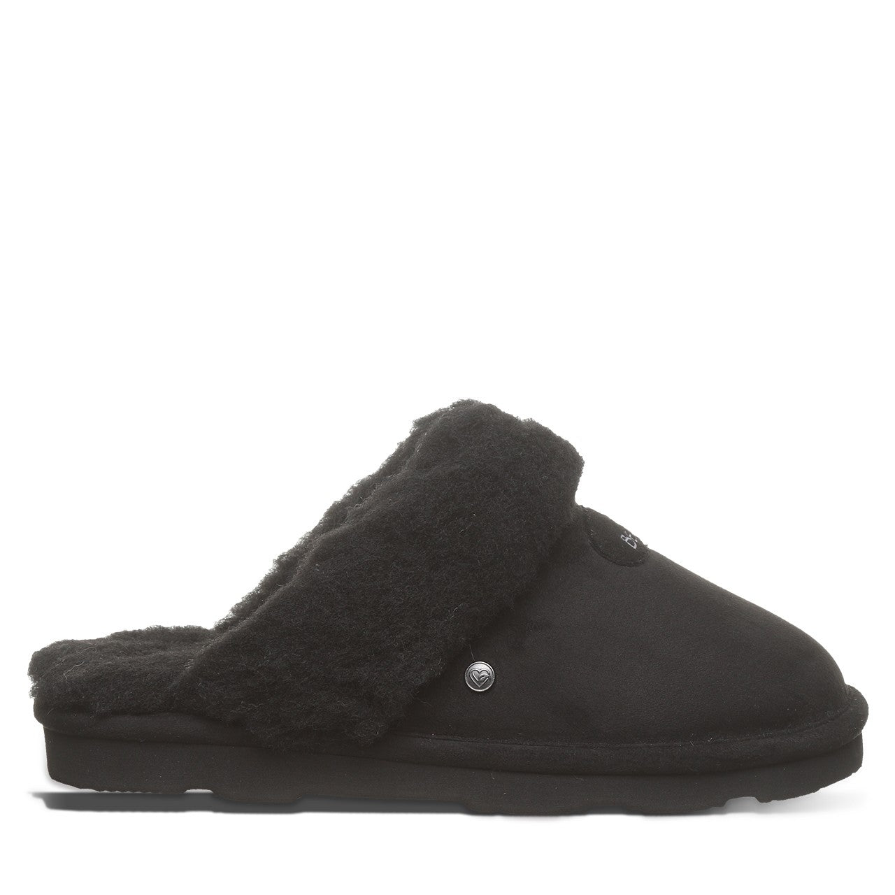 Bearpaw EFFIE VEGAN Women's Slippers - 3127W - Black - side view 2