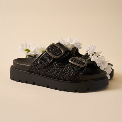 Bearpaw ETERNAL Women's Sandals - 3262W - Black - lifestyle view