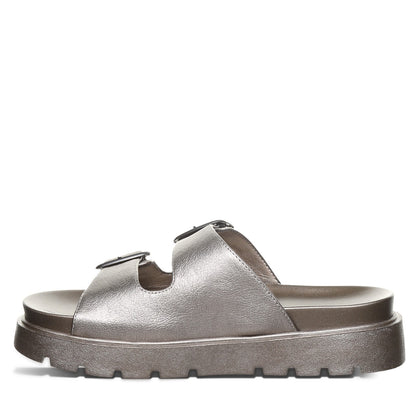 Bearpaw ETERNAL Women's Sandals - 3262W - Pewter - side view