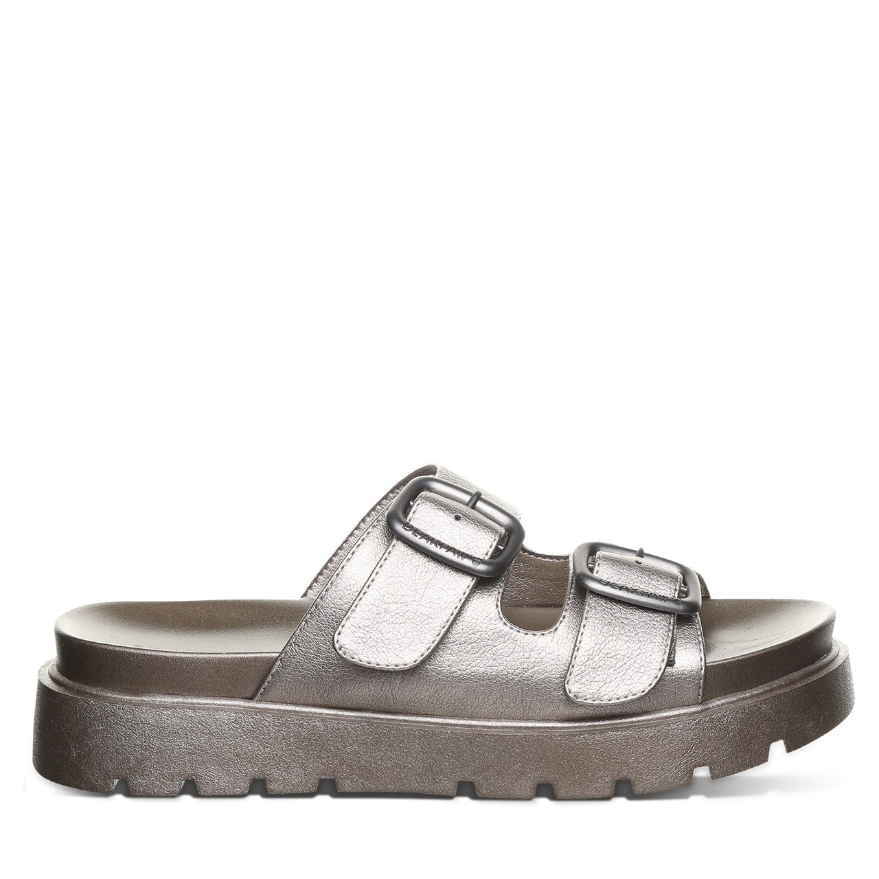 Bearpaw ETERNAL Women's Sandals - 3262W - Pewter - side view 2