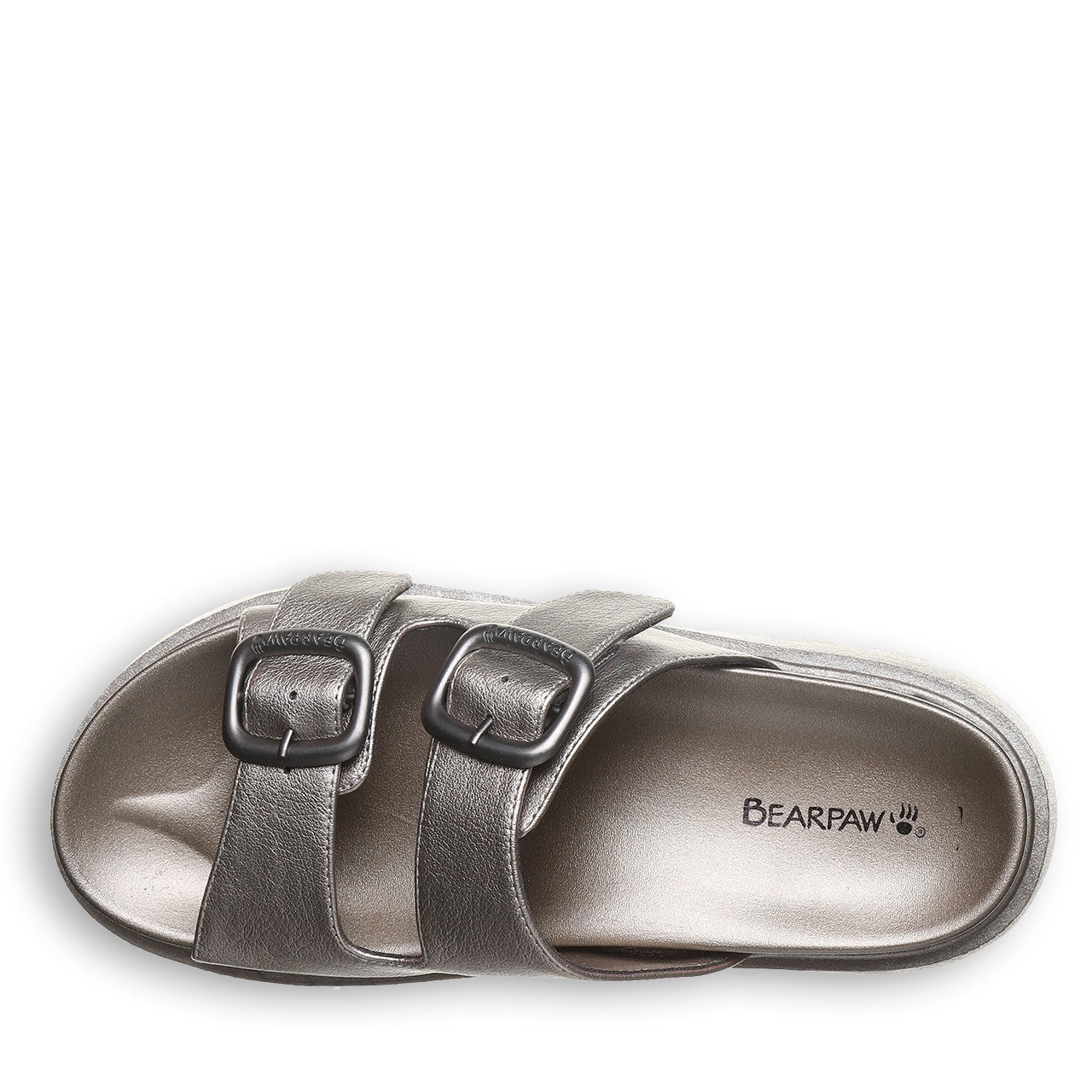 Bearpaw ETERNAL Women's Sandals - 3262W - Pewter - top view