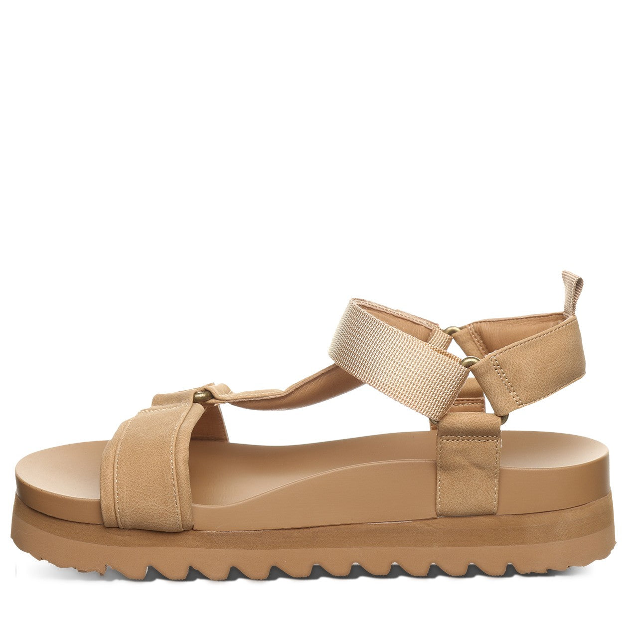 Bearpaw HYDRA Women's Sandals - 3261W - Iced Coffee - side view