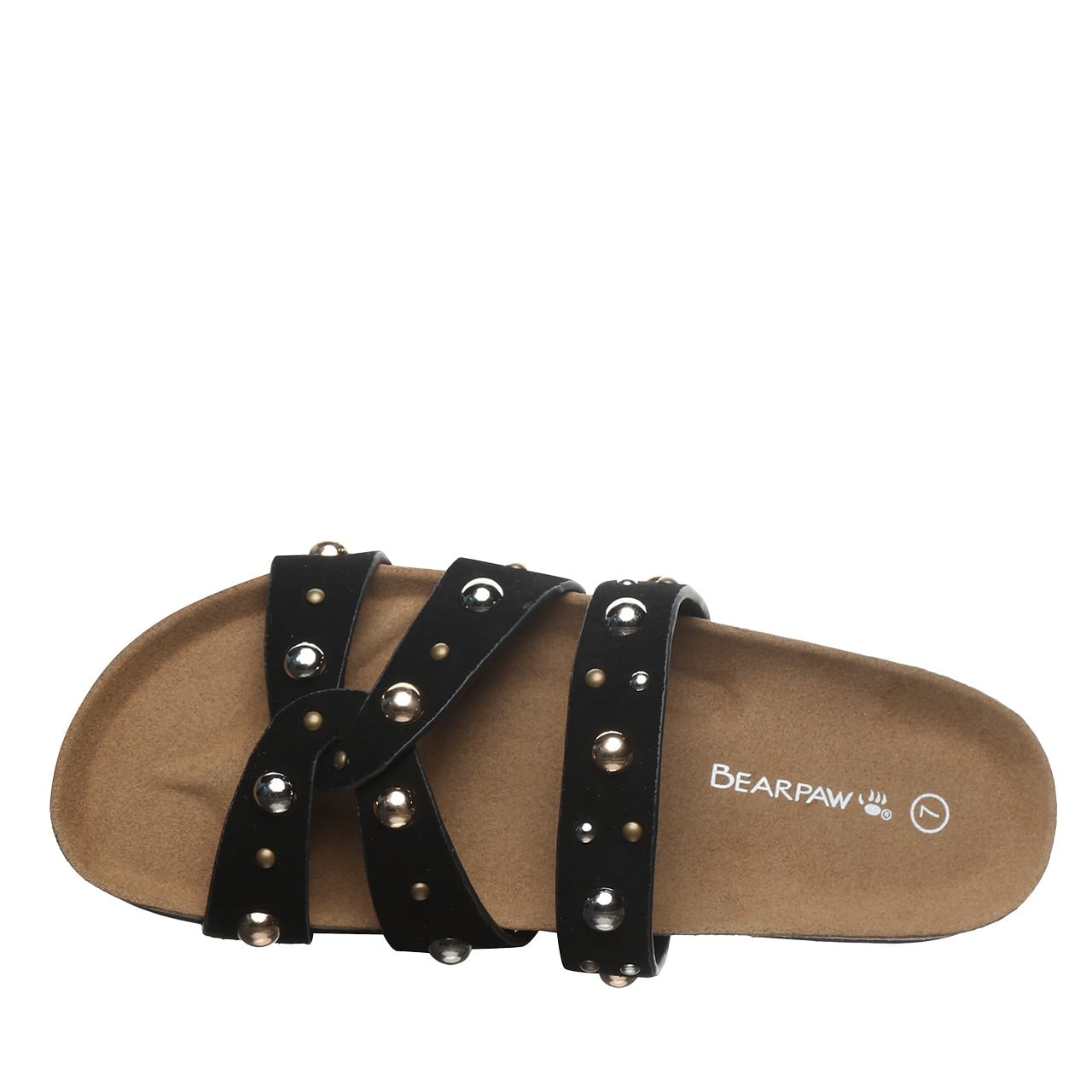 Bearpaw Kaia Women's Sandals - 3547W - Black - top view