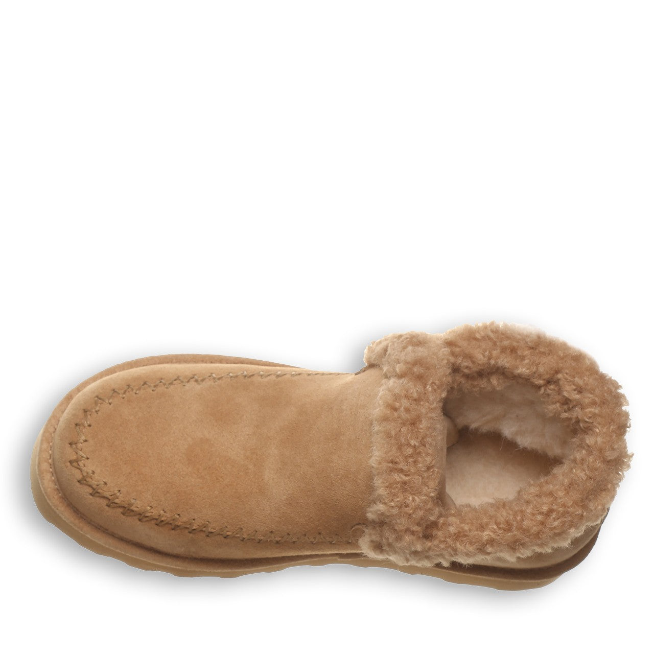 Bearpaw MAEVE PLATFORM LO Women's Boots - 3120W - Iced Coffee Solid - top view