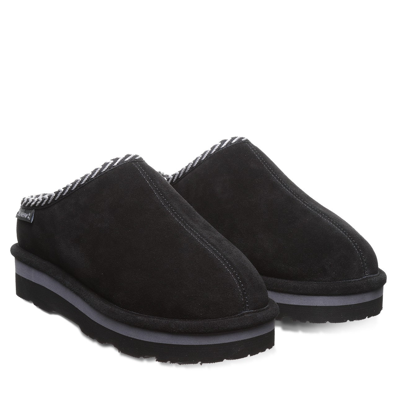 Bearpaw MARTIS Women's Slippers - 3038W - Black - pair view
