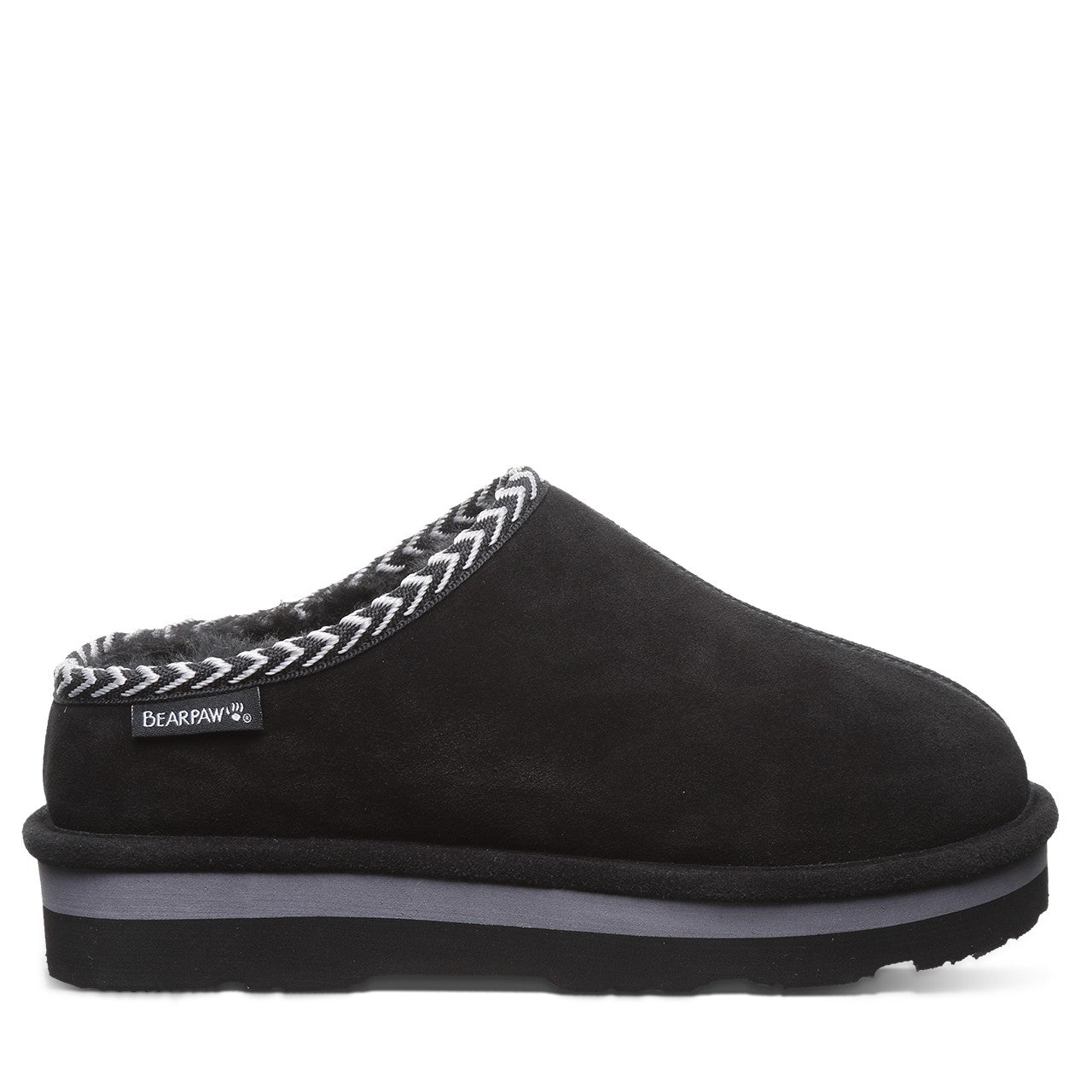 Bearpaw MARTIS Women's Slippers - 3038W - Black - side view 2