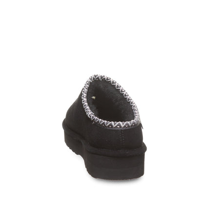 Bearpaw MARTIS Women's Slippers - 3038W - Black/black - back view