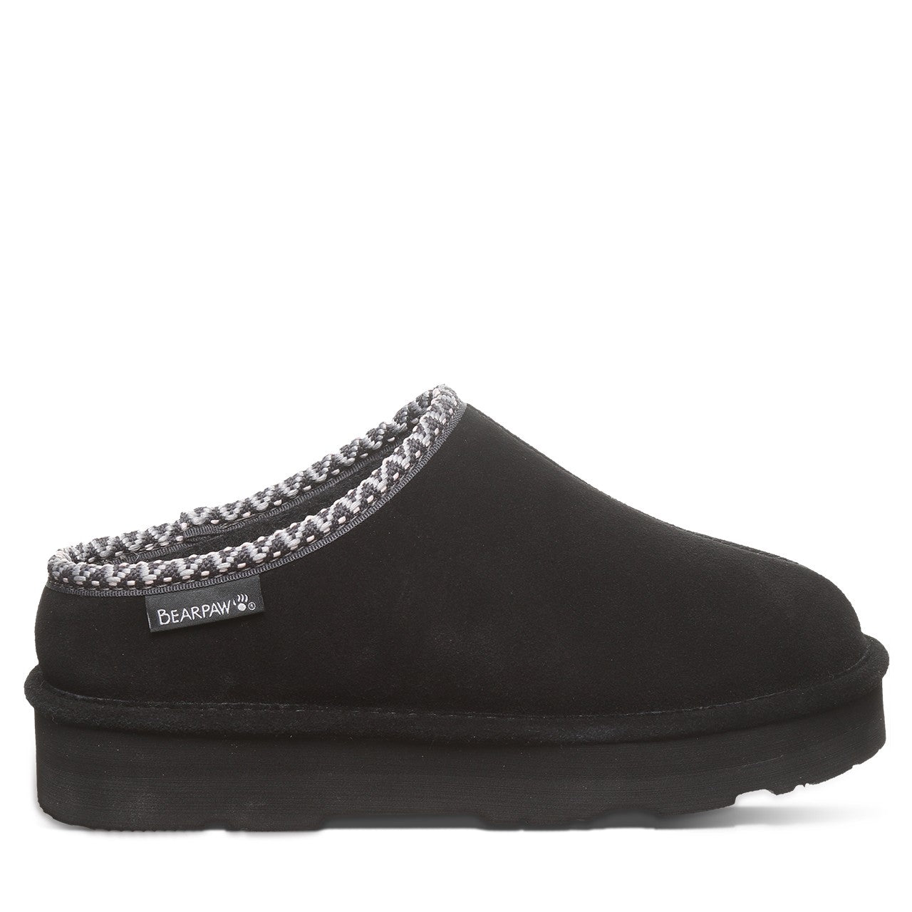 Bearpaw MARTIS Women's Slippers - 3038W - Black/black - side view 2