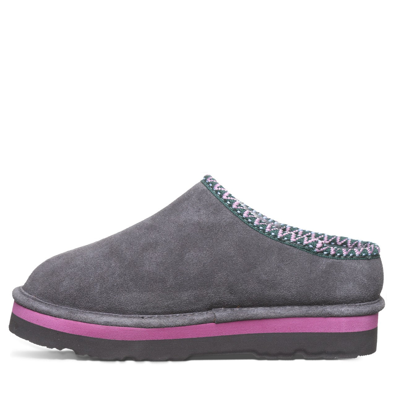 Bearpaw MARTIS Women's Slippers - 3038W - Graphite - side view