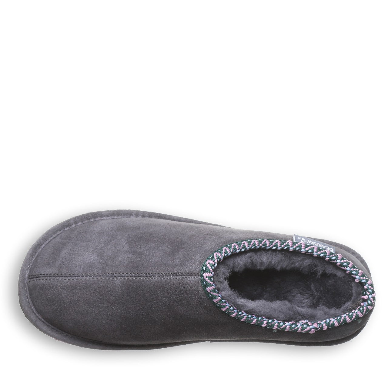 Bearpaw MARTIS Women's Slippers - 3038W - Graphite - top view