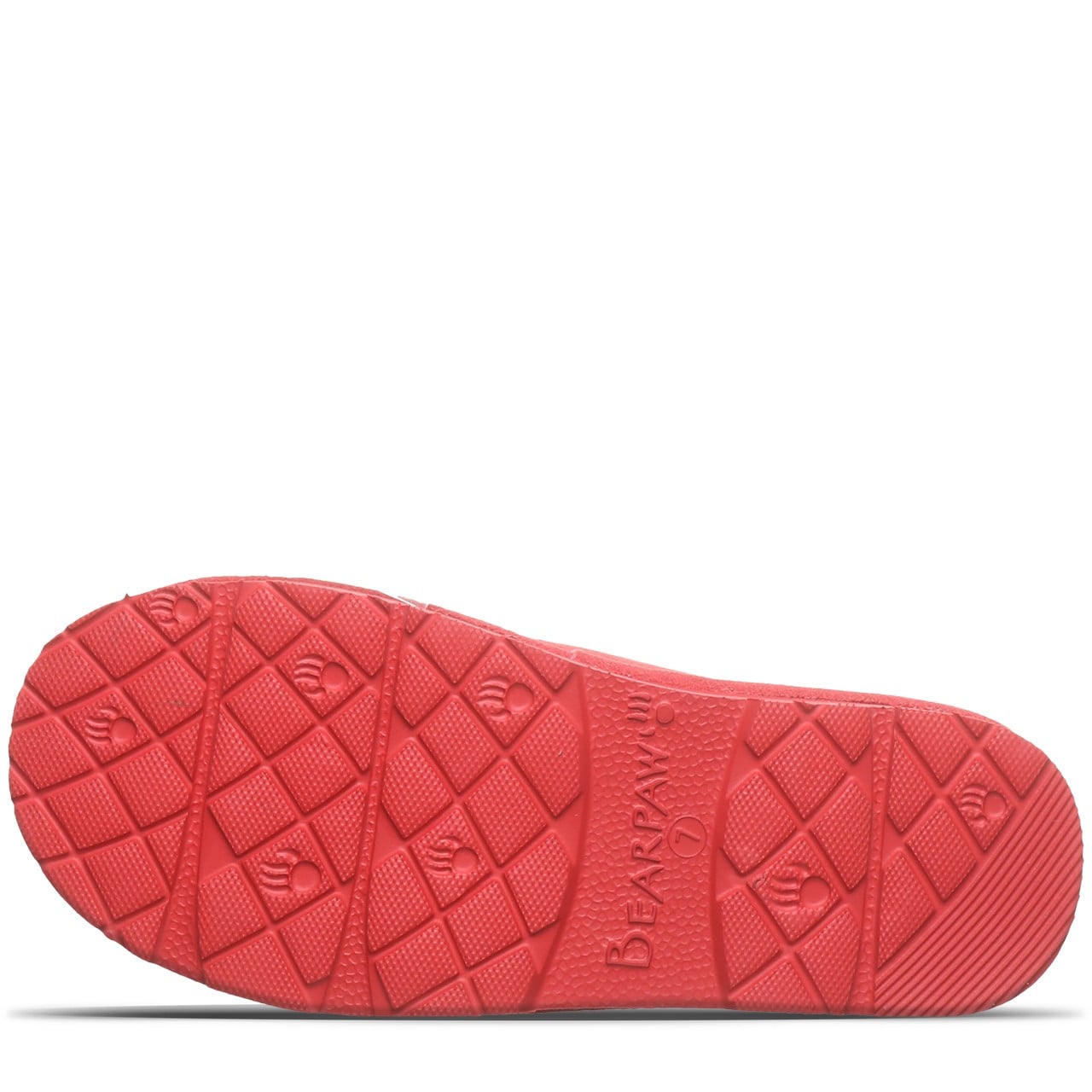 Bearpaw MARTIS Women's Slippers - 3038W - Guava - bottom view