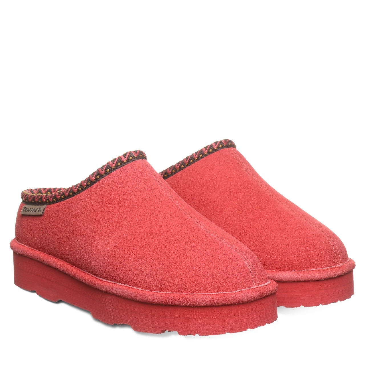Bearpaw MARTIS Women's Slippers - 3038W - Guava - pair view