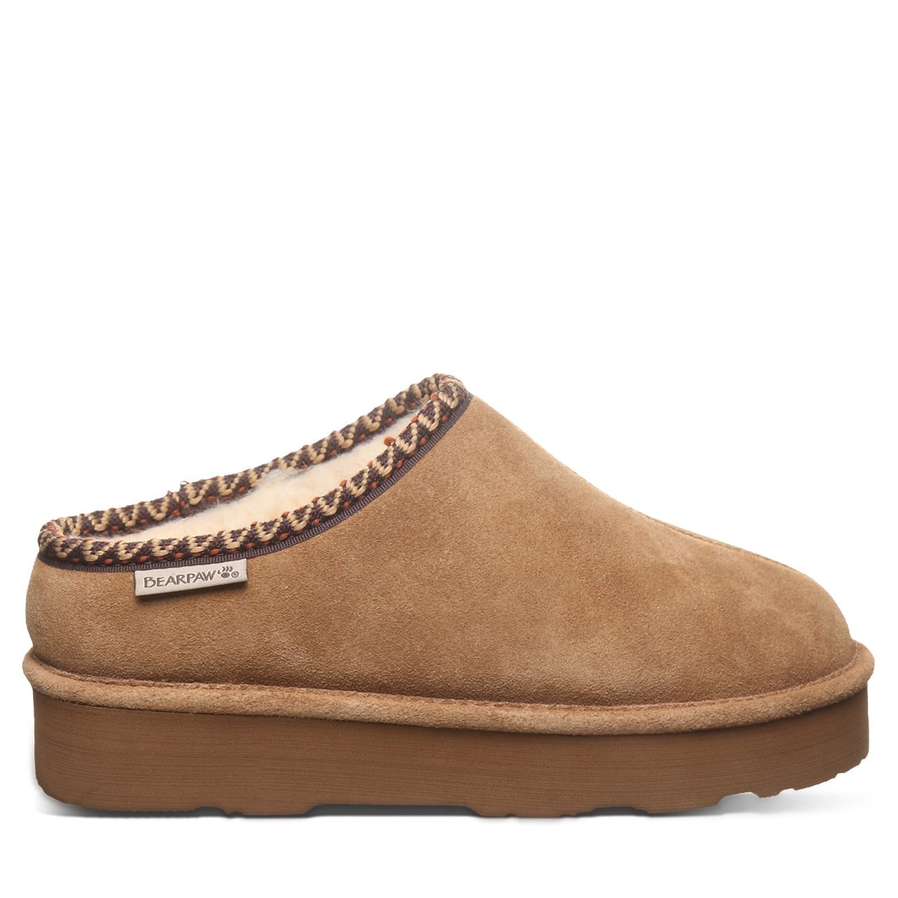 Bearpaw MARTIS Women's Slippers - 3038W - Hickory - side view 2