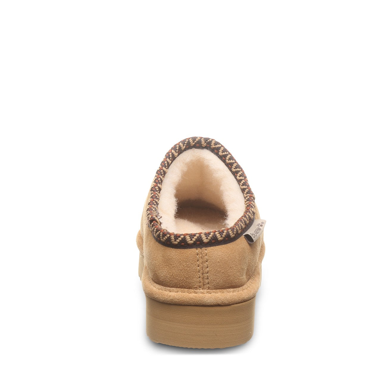 Bearpaw MARTIS Women's Slippers - 3038W - Iced Coffee Solid - back view