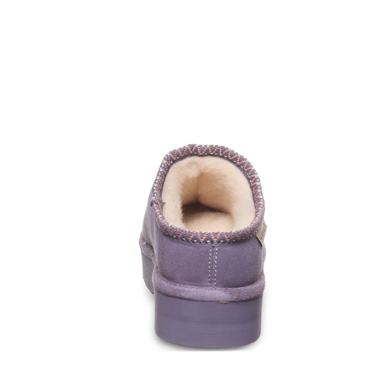 Bearpaw MARTIS Women's Slippers - 3038W - Purple Sage - back view