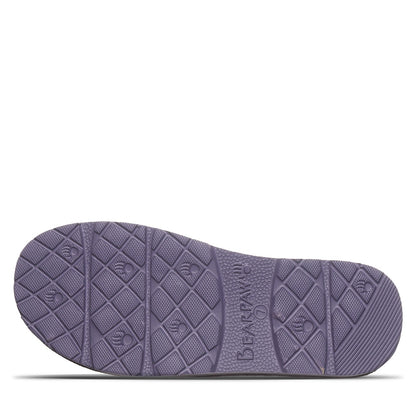 Bearpaw MARTIS Women's Slippers - 3038W - Purple Sage - bottom view