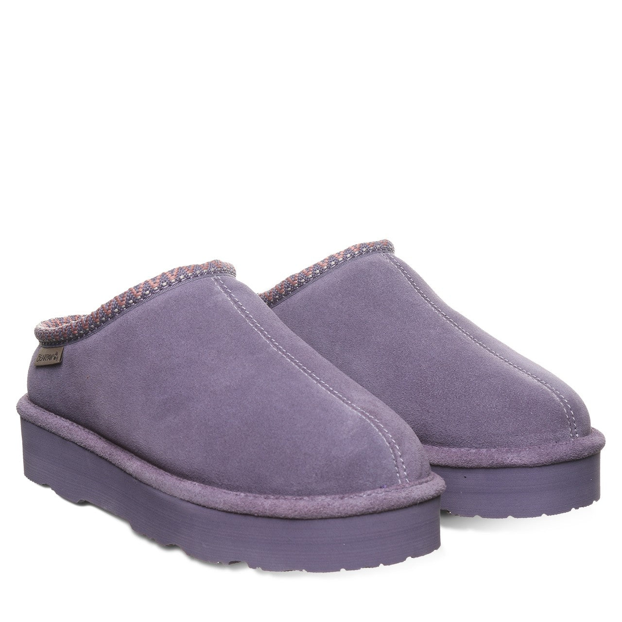 Bearpaw MARTIS Women's Slippers - 3038W - Purple Sage - pair view