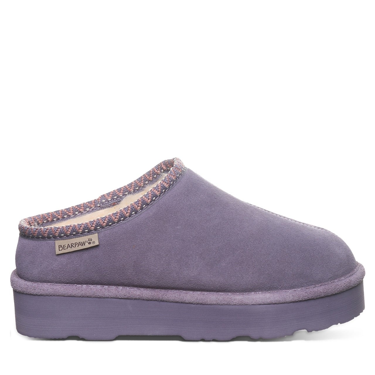 Bearpaw MARTIS Women's Slippers - 3038W - Purple Sage - side view 2