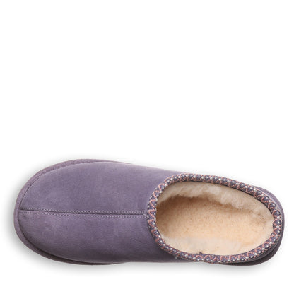 Bearpaw MARTIS Women's Slippers - 3038W - Purple Sage - top view