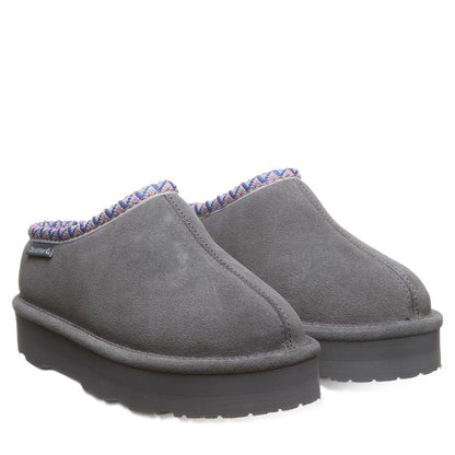 Bearpaw MARTIS YOUTH Youth's Slippers - 3038Y - Charcoal - pair view