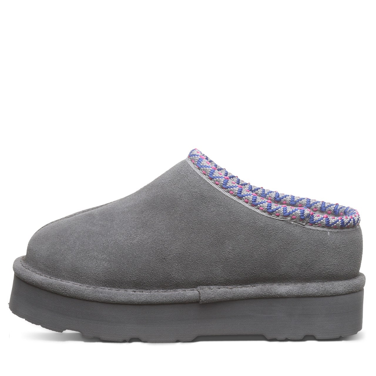 Bearpaw MARTIS YOUTH Youth's Slippers - 3038Y - Charcoal - side view