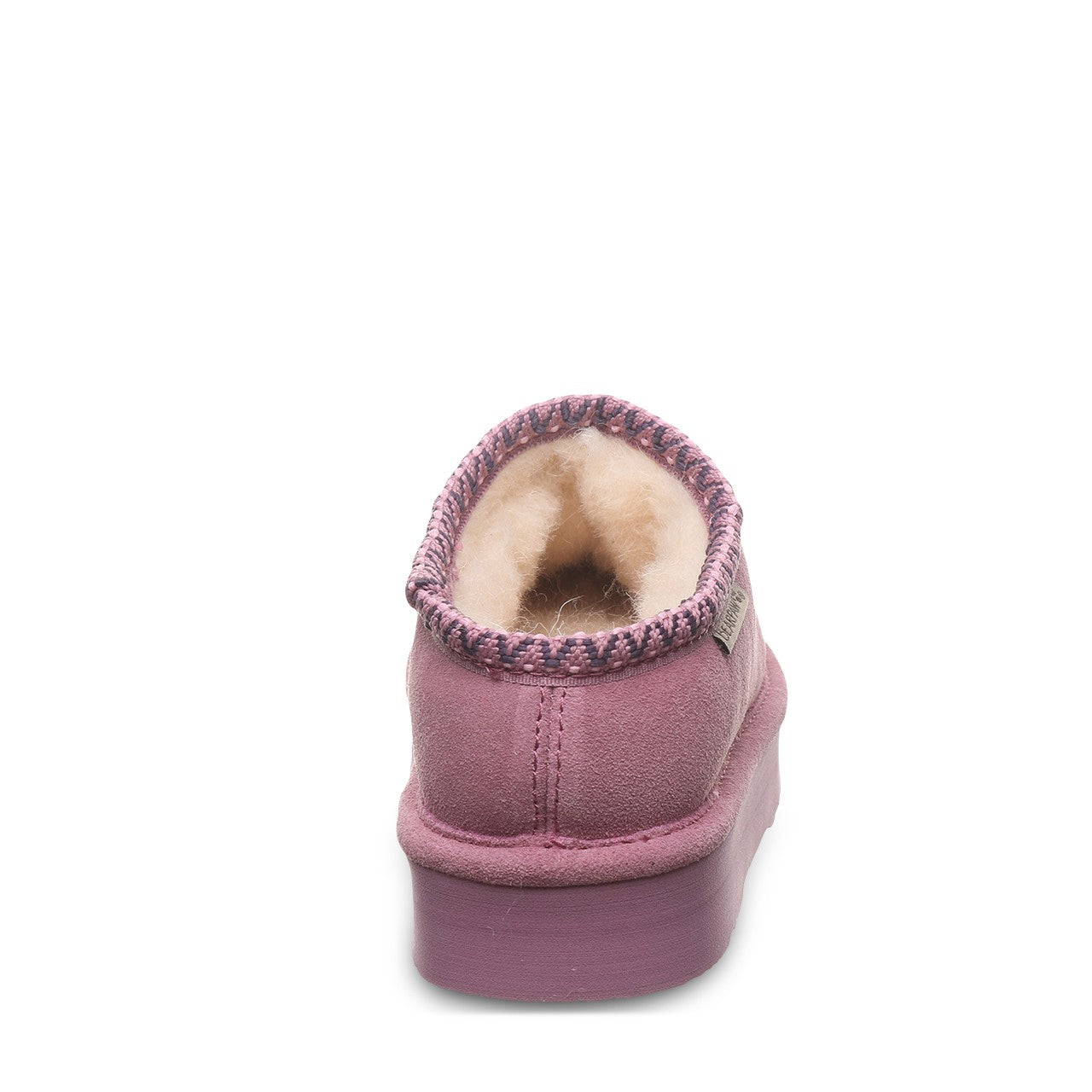 Bearpaw MARTIS YOUTH Youth's Slippers - 3038Y - Dusky Orchid - back view