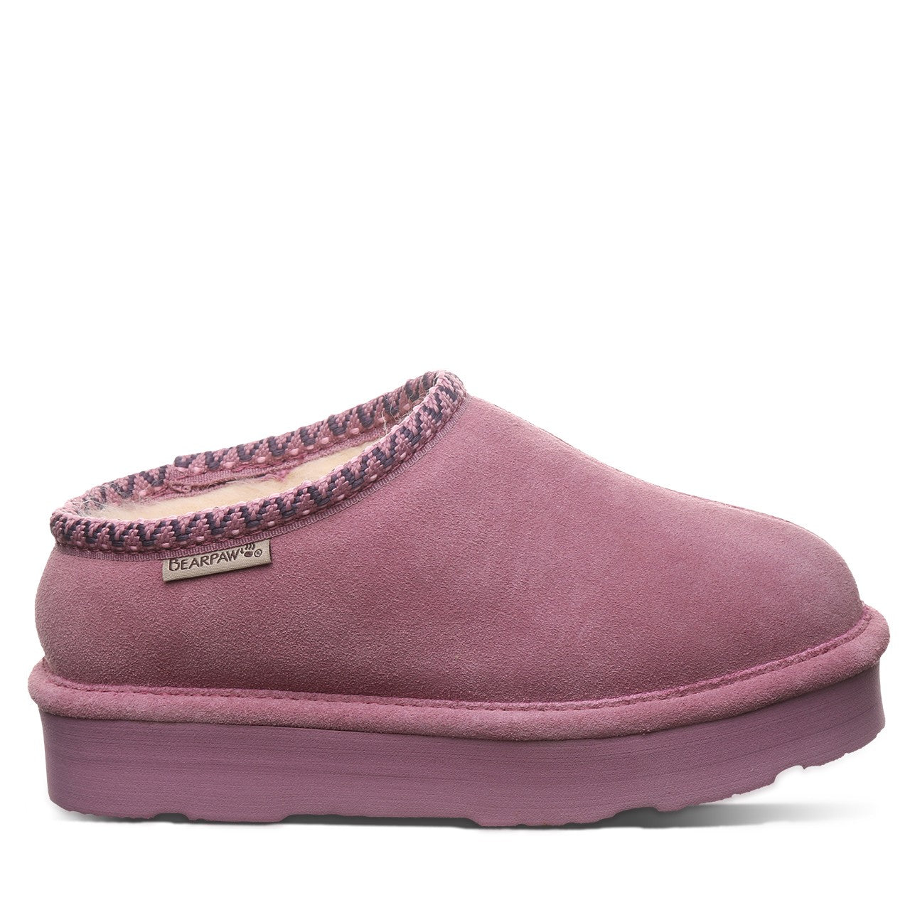 Bearpaw MARTIS YOUTH Youth's Slippers - 3038Y - Dusky Orchid - side view 2