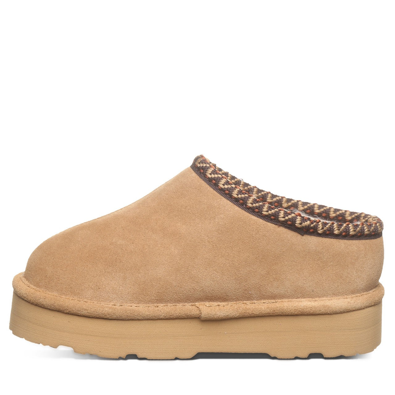 Bearpaw MARTIS YOUTH Youth's Slippers - 3038Y - Iced Coffee Solid - side view
