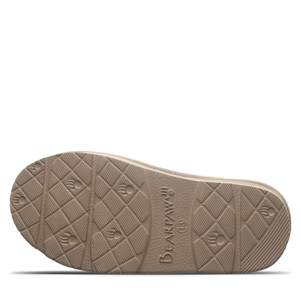 Bearpaw MARTIS YOUTH Youth's Slippers - 3038Y - Mushroom - bottom view