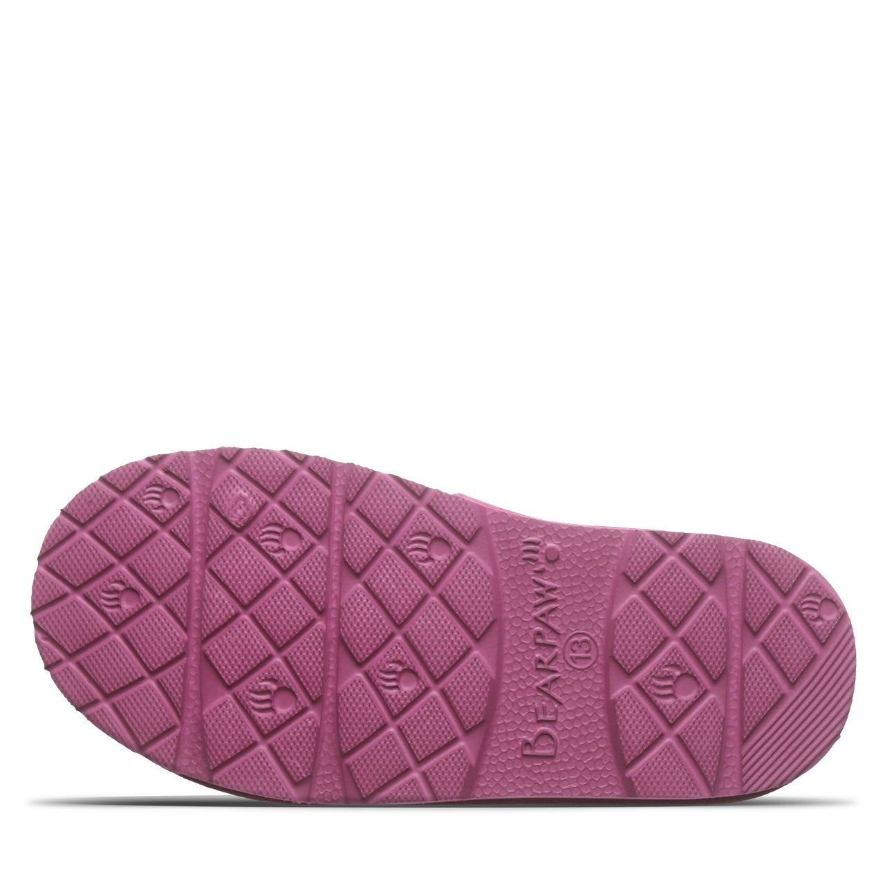 Bearpaw MARTIS YOUTH Youth's Slippers - 3038Y - Orchid - bottom view