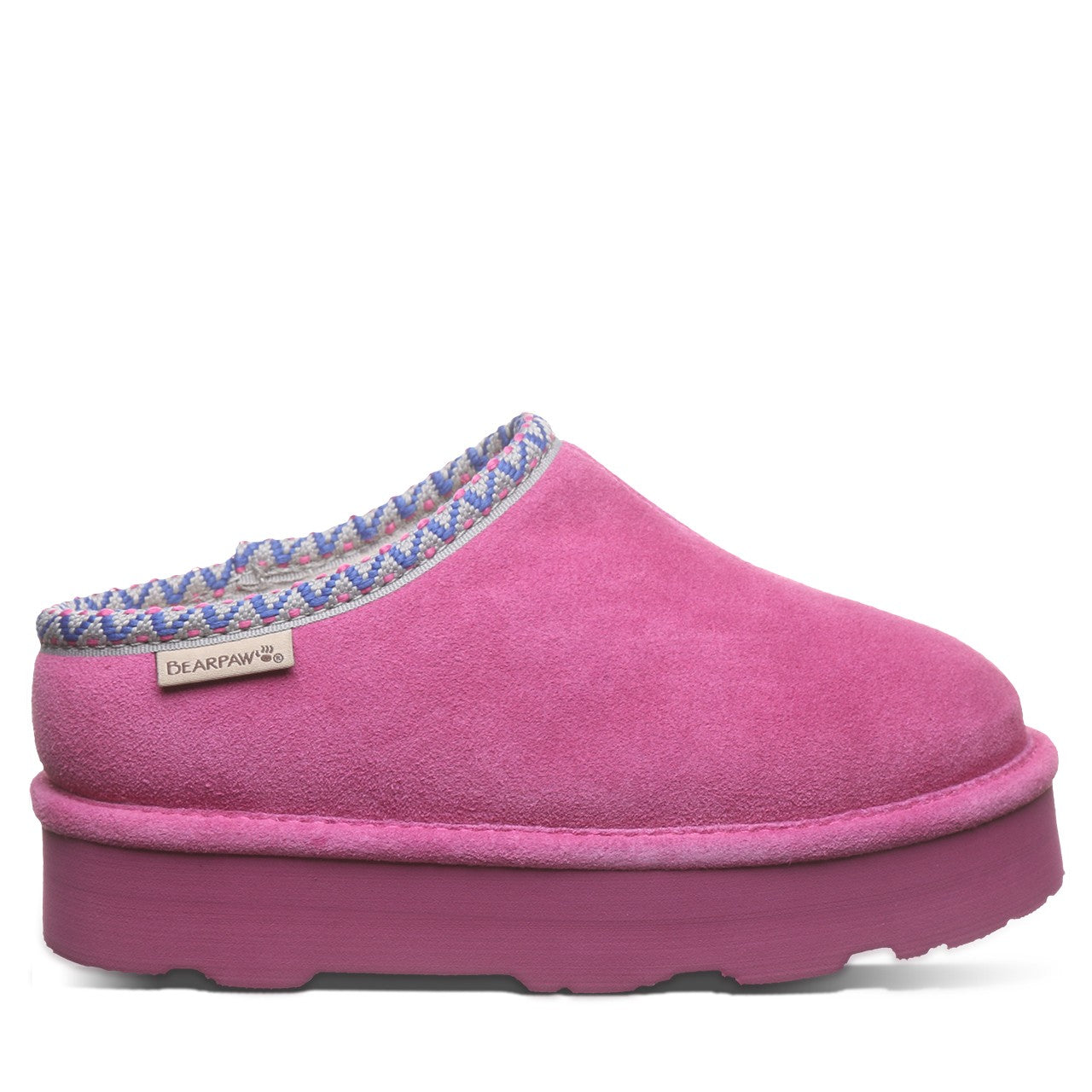 Bearpaw MARTIS YOUTH Youth's Slippers - 3038Y - Orchid - side view 2