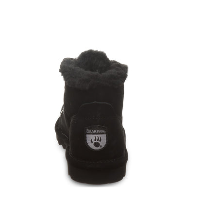 Bearpaw MATILDA YOUTH Youth's Boots - 3326Y - Black - back view