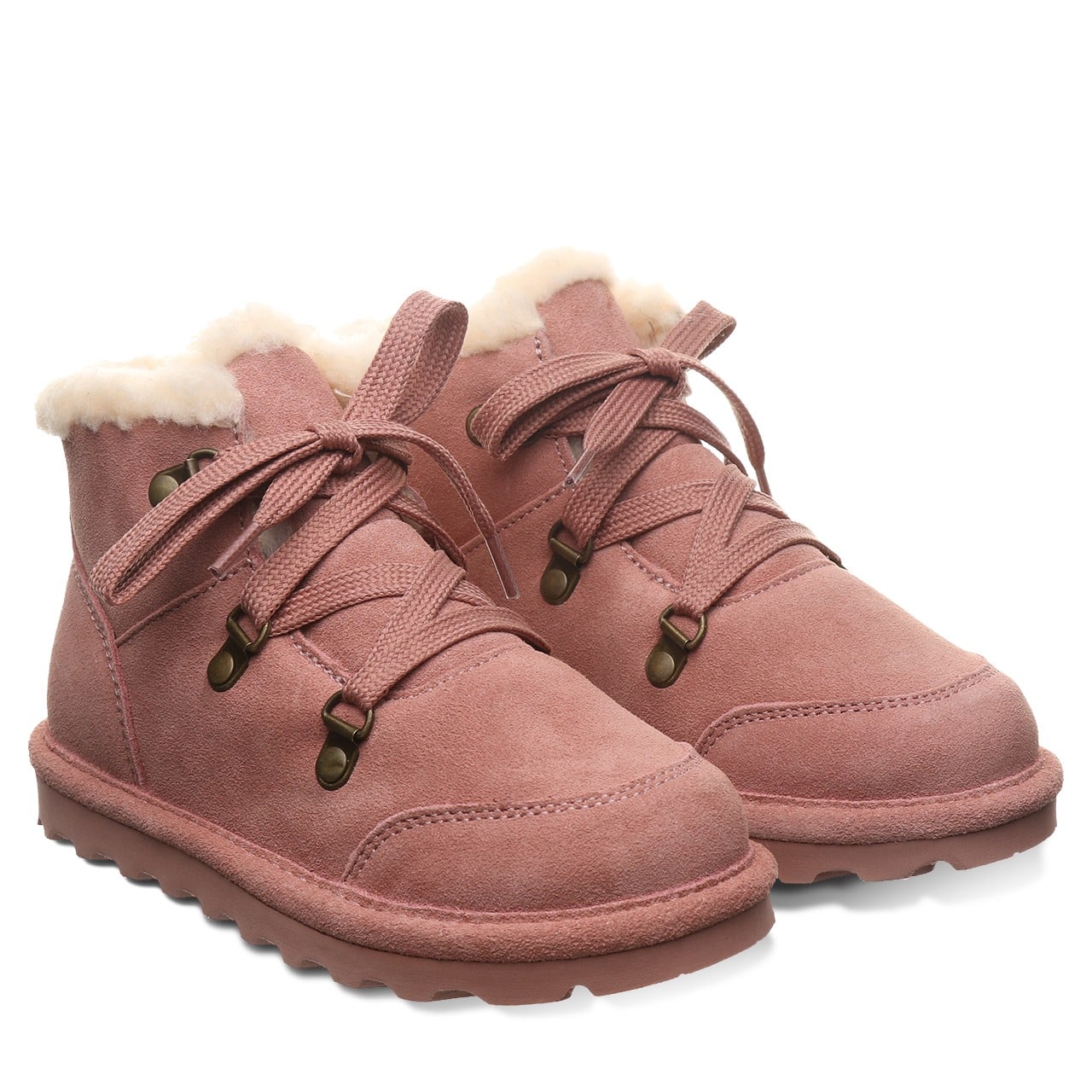Bearpaw MATILDA YOUTH Youth's Boots - 3326Y - Dusty Rose - pair view