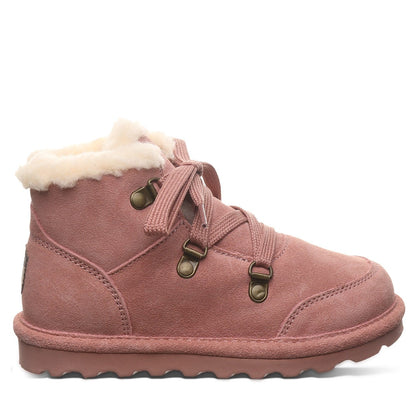 Bearpaw MATILDA YOUTH Youth's Boots - 3326Y - Dusty Rose - side view 2