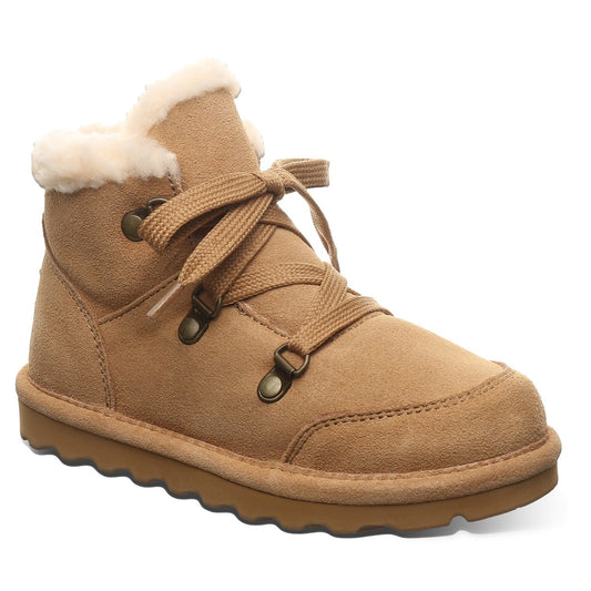Bearpaw MATILDA YOUTH Youth's Boots - 3326Y - Iced Coffee - angle main